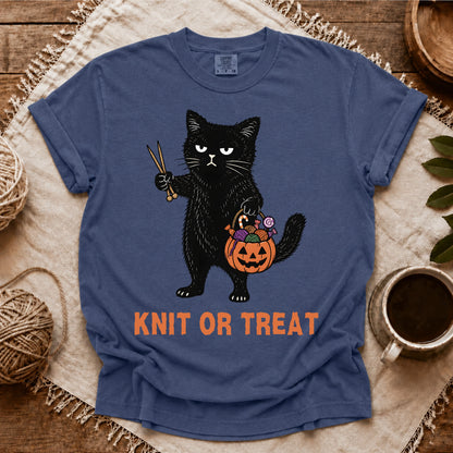 Comfort Colors Knit Or Treat T-shirt