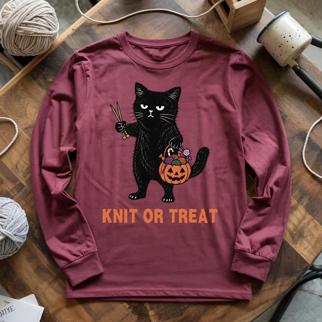 Knit or Treat Long Sleeve T-shirt