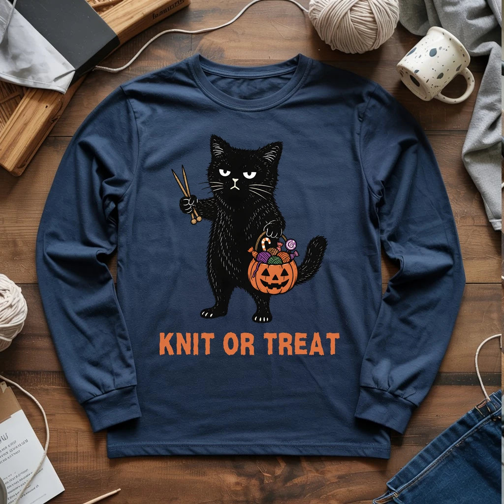 Knit or Treat Long Sleeve T-shirt