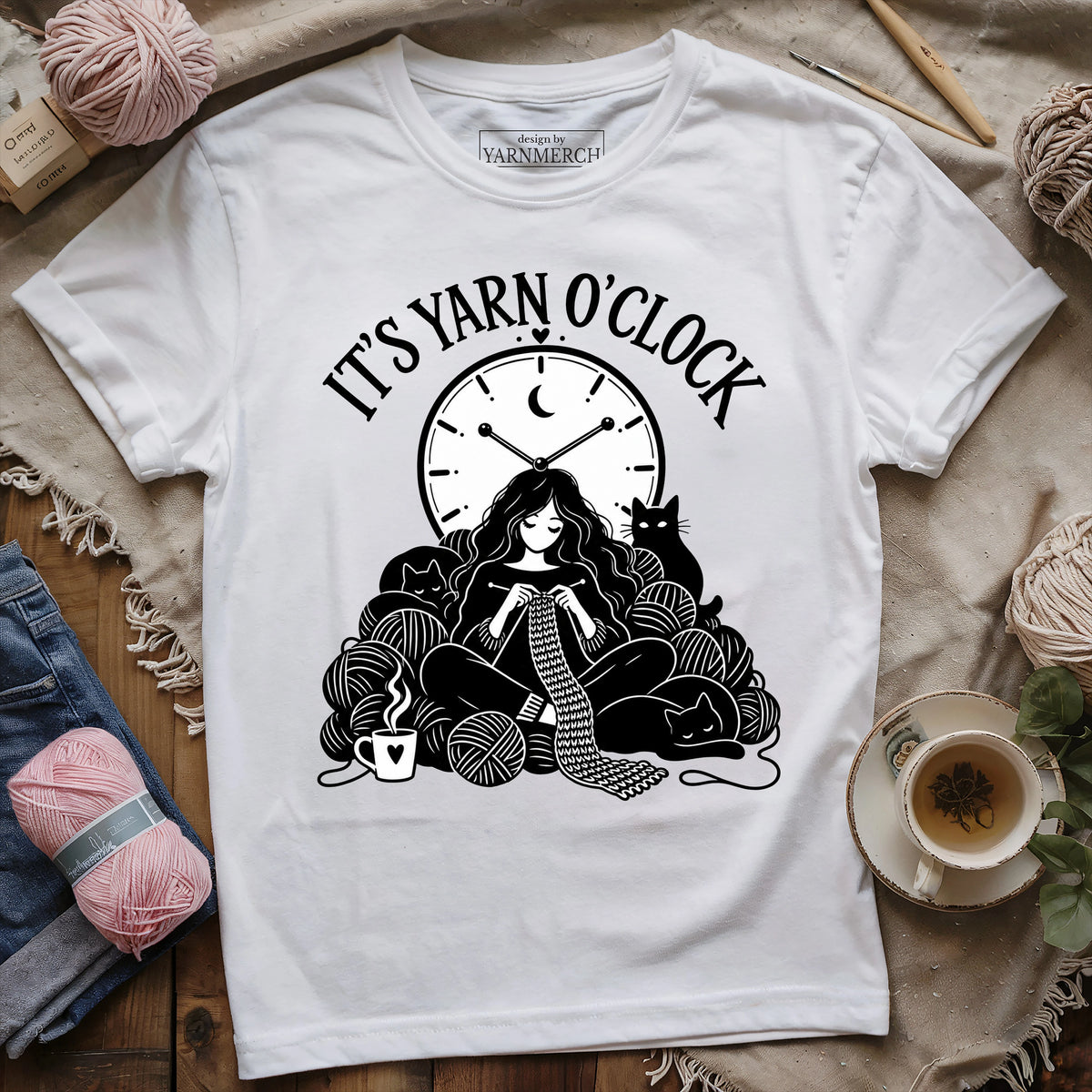 It's Yarn O'clock T-shirt