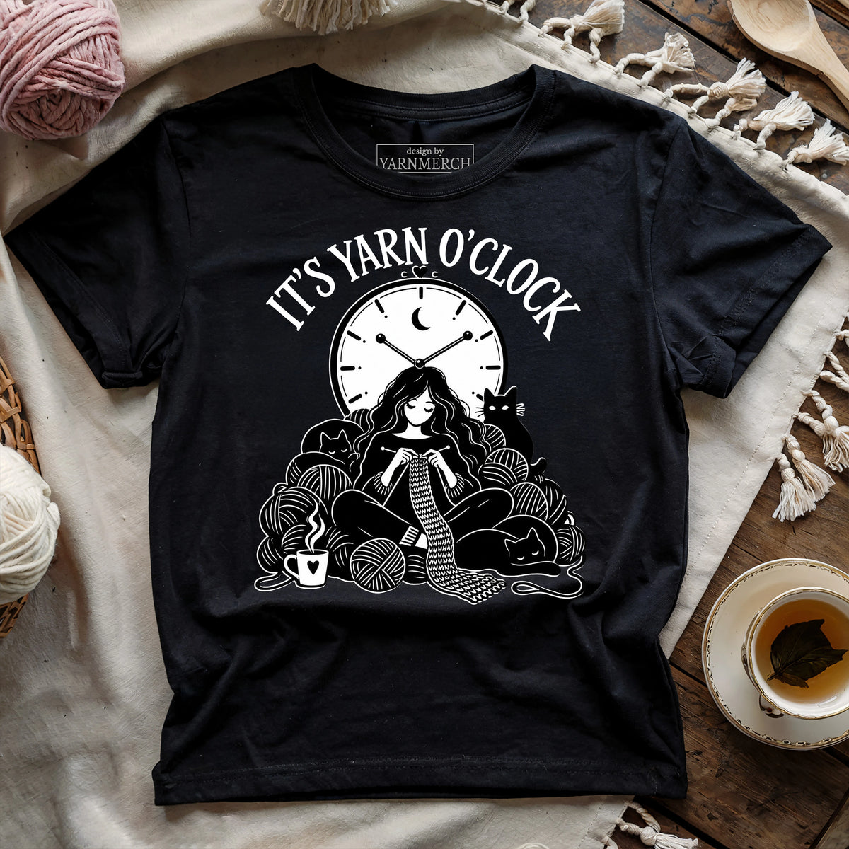 It's Yarn O'clock T-shirt