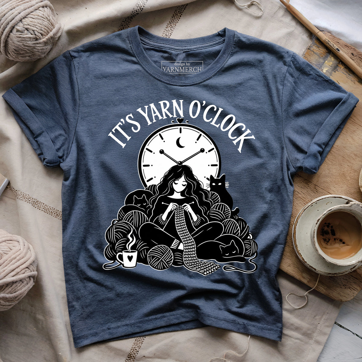 It's Yarn O'clock T-shirt
