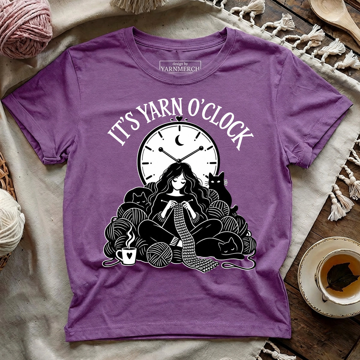 It's Yarn O'clock T-shirt