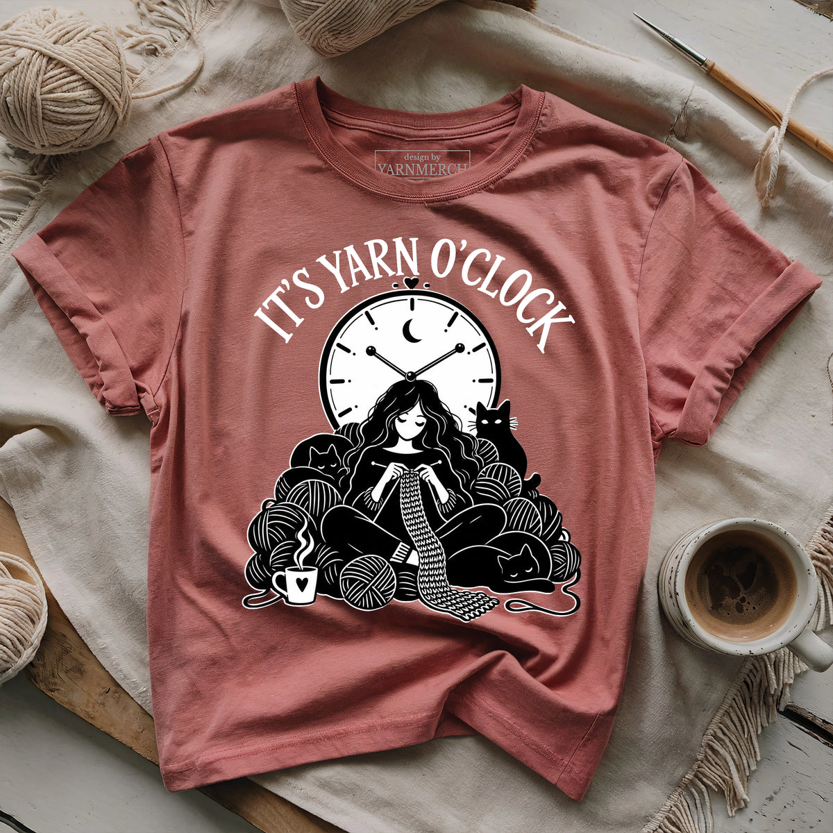 It's Yarn O'clock T-shirt
