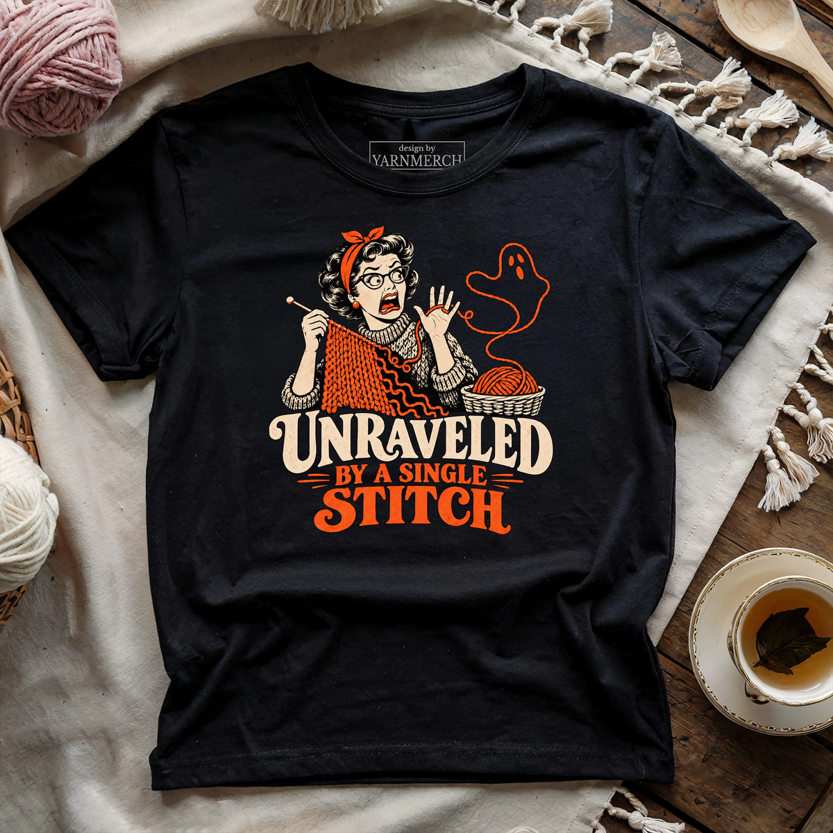 Unraveled By A Single Stitch T-shirt