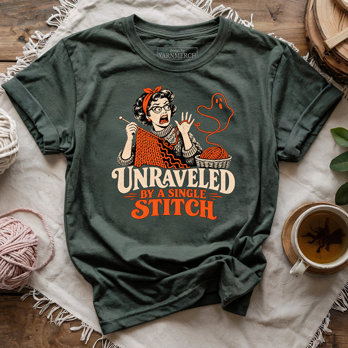 Unraveled By A Single Stitch T-shirt