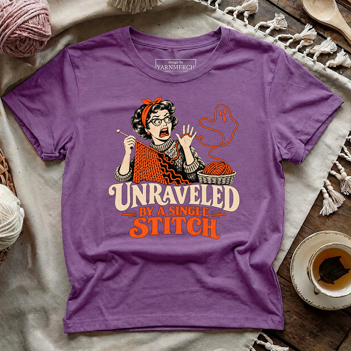 Unraveled By A Single Stitch T-shirt