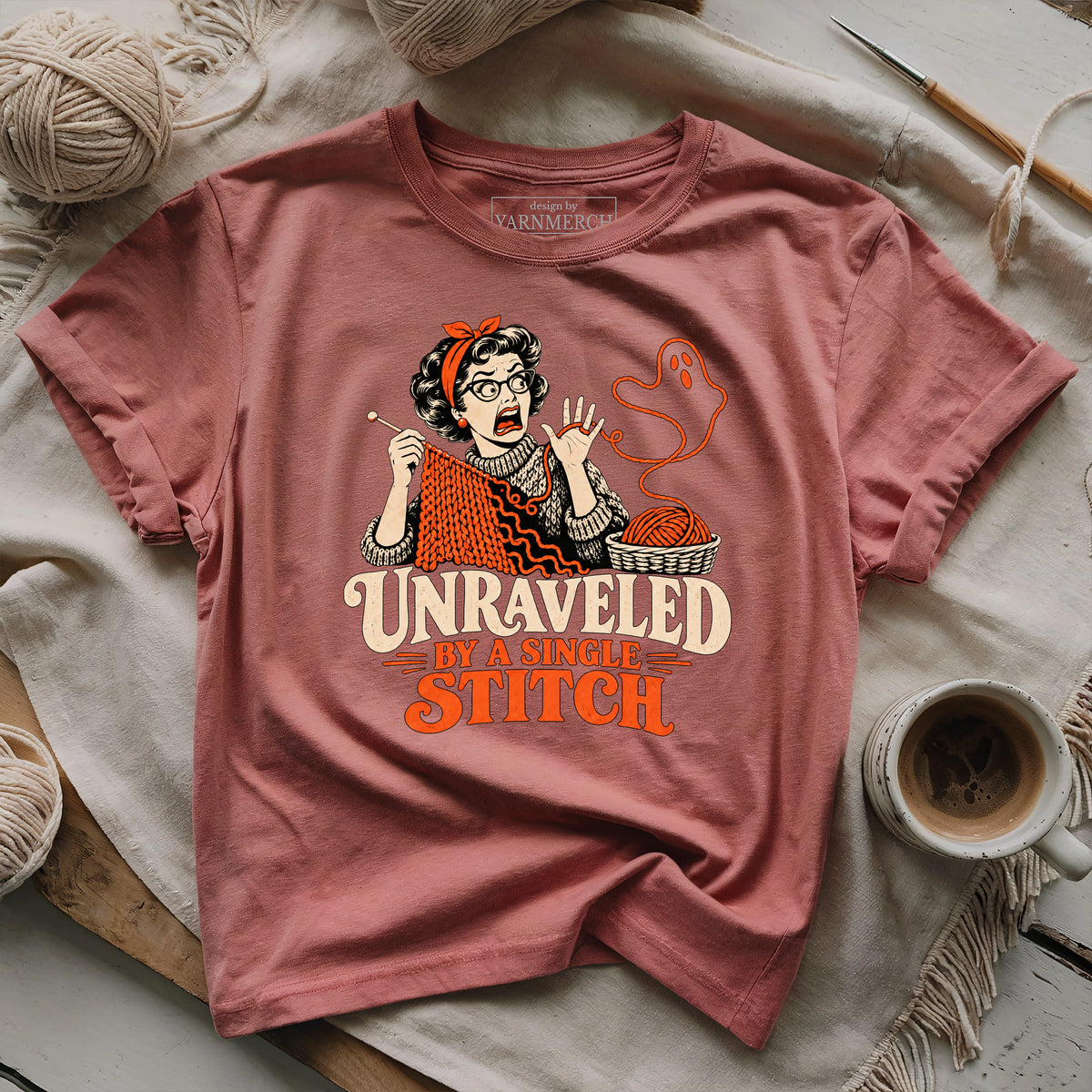 Unraveled By A Single Stitch T-shirt