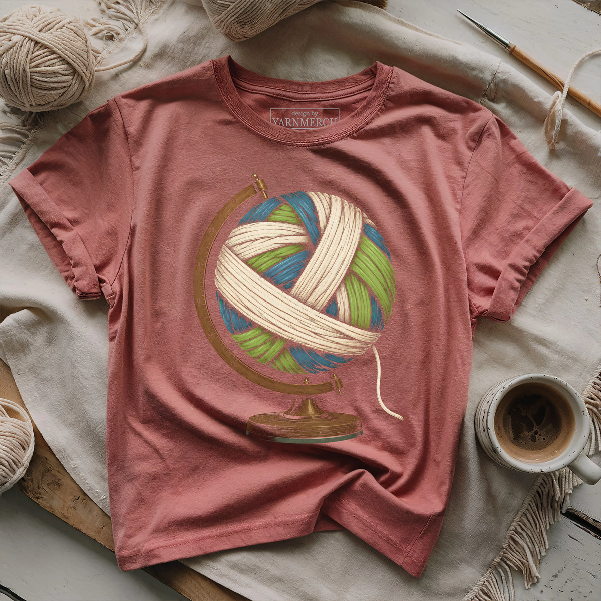 Yarn Globe T-shirt