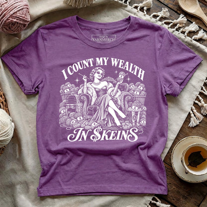 I Count My Wealth In $keins T-shirt