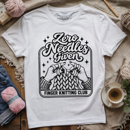 Finger Knitting Club T-shirt
