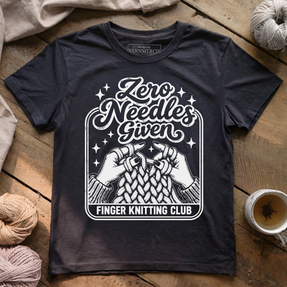 Finger Knitting Club T-shirt
