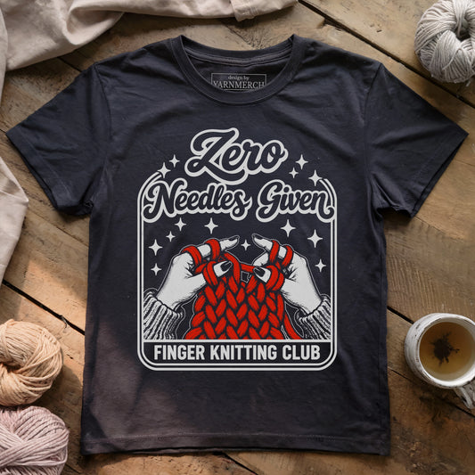 Finger Knitting Club T-shirt