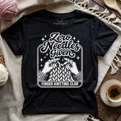 Finger Knitting Club T-shirt