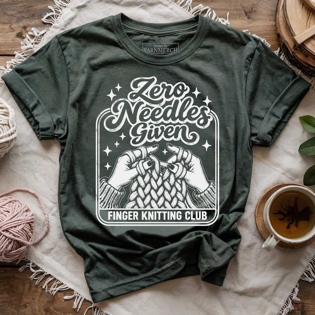 Finger Knitting Club T-shirt