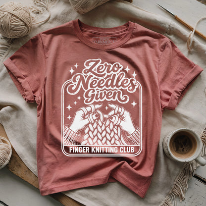 Finger Knitting Club T-shirt