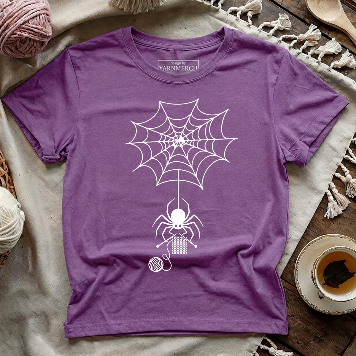 The Spiderweb Knitter T-shirt