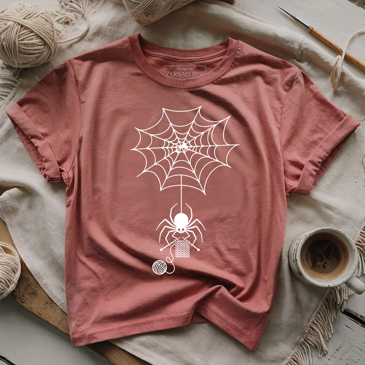 The Spiderweb Knitter T-shirt