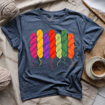 Rainbow Yarn Stash T-shirt