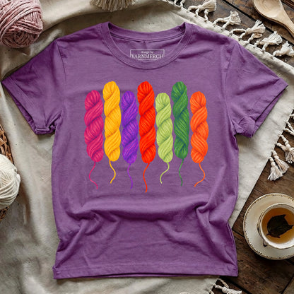 Rainbow Yarn Stash T-shirt