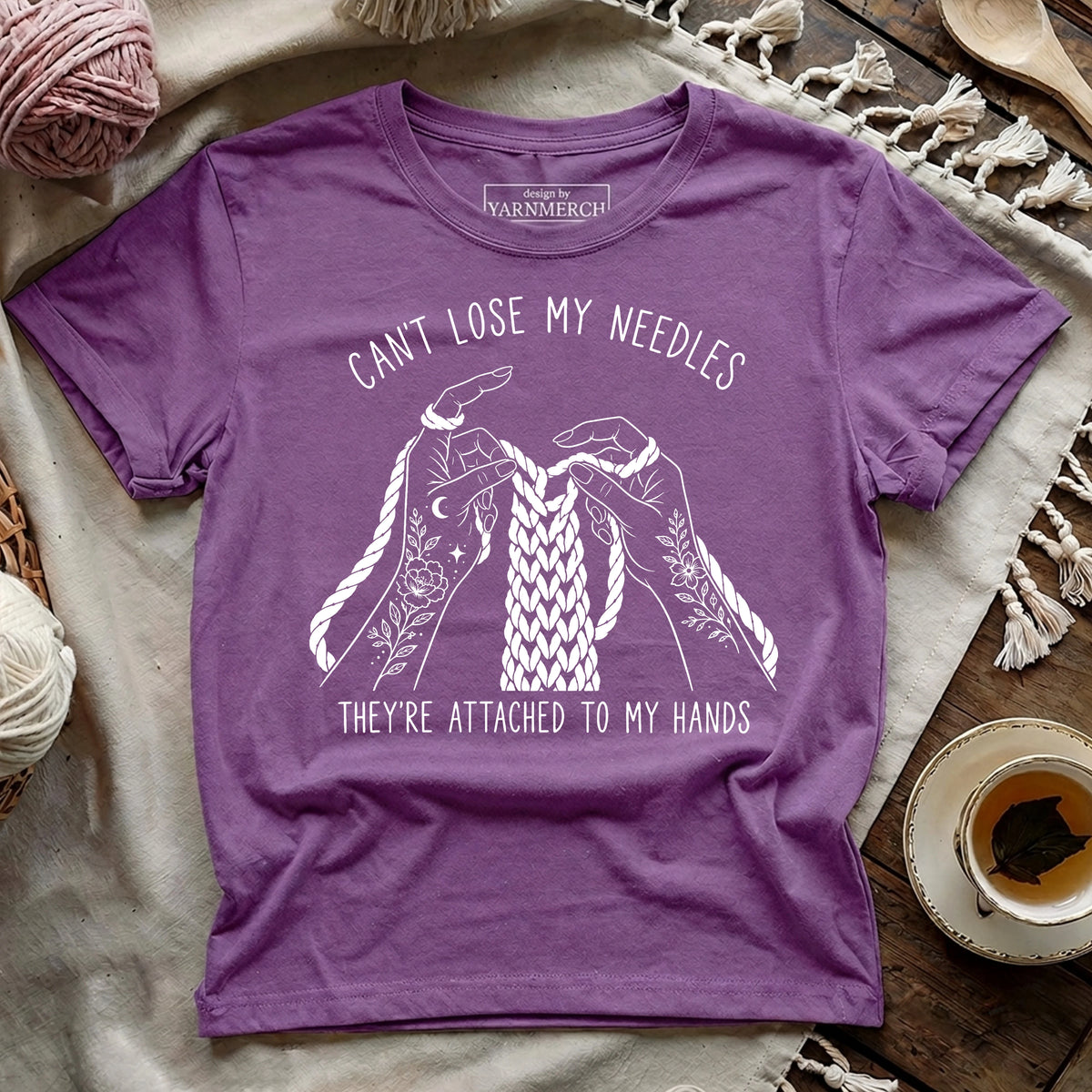 My Hands Are My Needles T-shirt