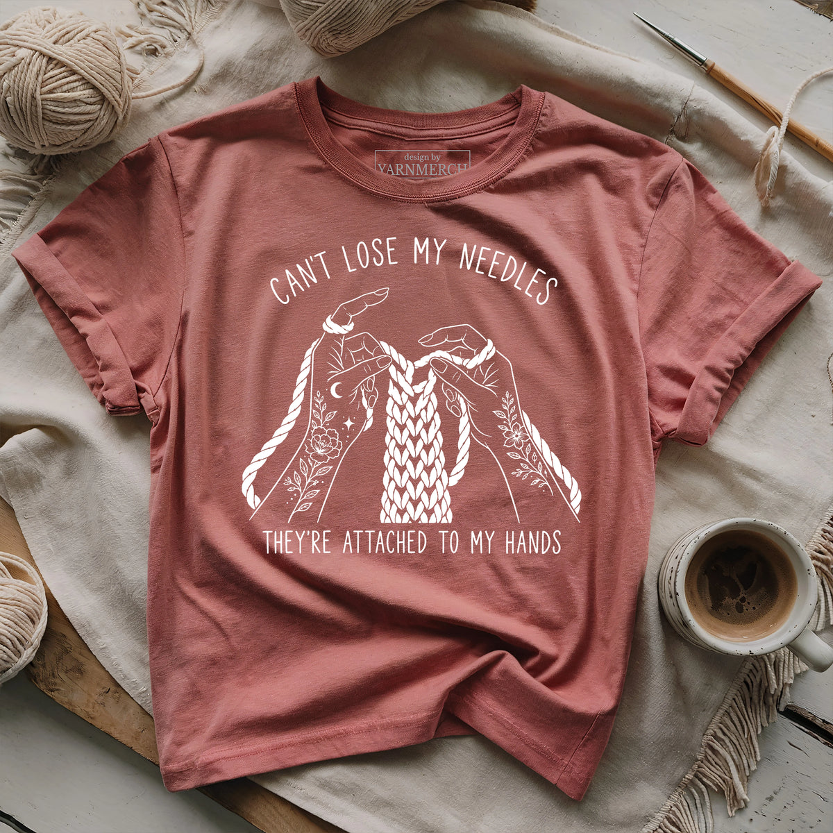 My Hands Are My Needles T-shirt