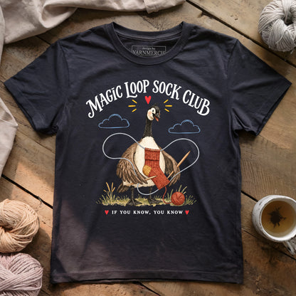 Magic Loop Sock Club T-shirt