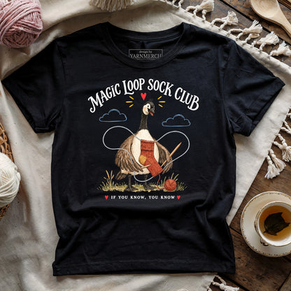 Magic Loop Sock Club T-shirt