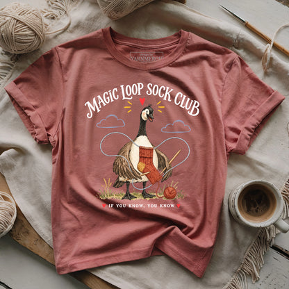 Magic Loop Sock Club T-shirt