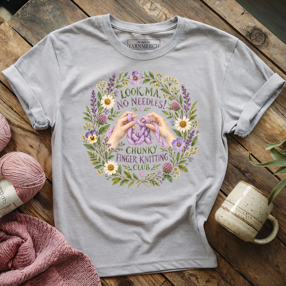 Look, Ma. No Needles! T-shirt