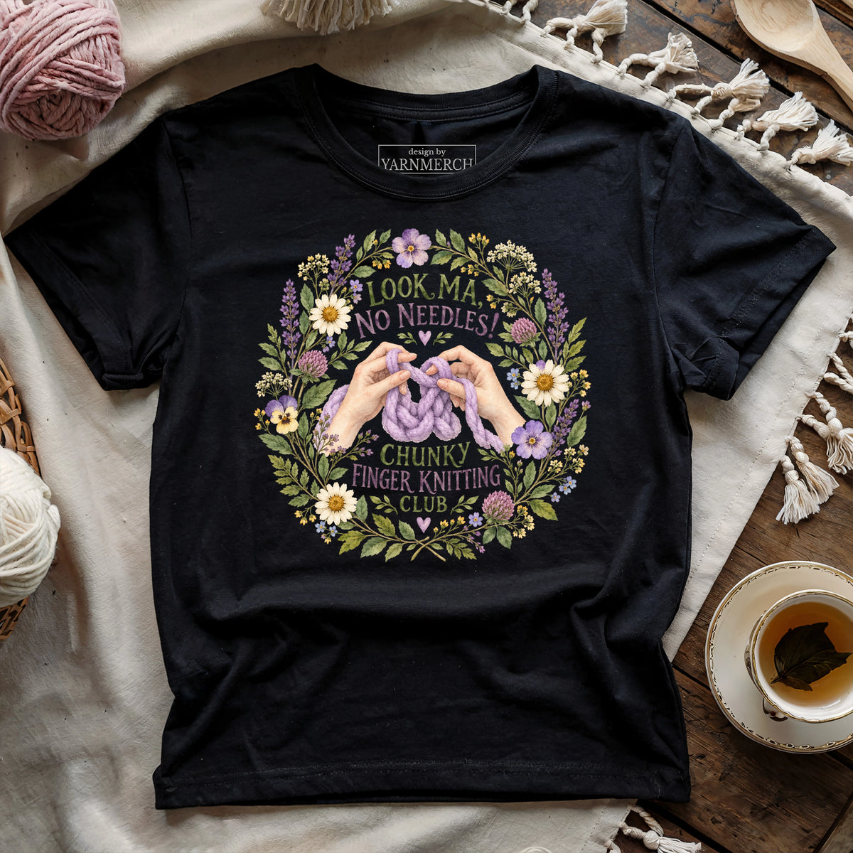 Look, Ma. No Needles! T-shirt