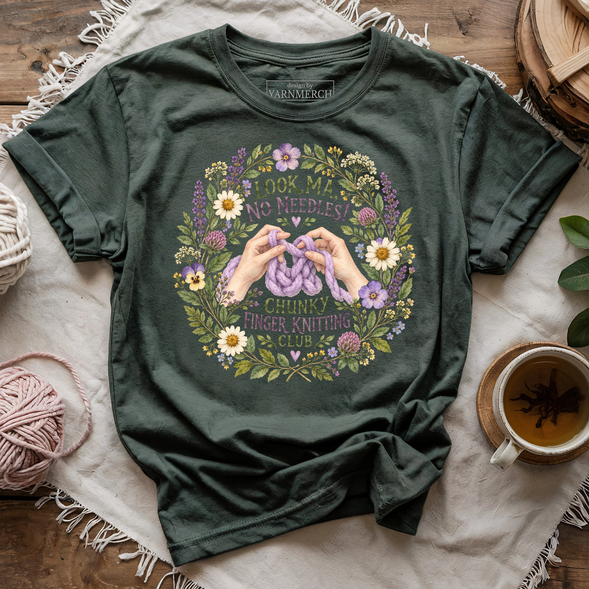 Look, Ma. No Needles! T-shirt