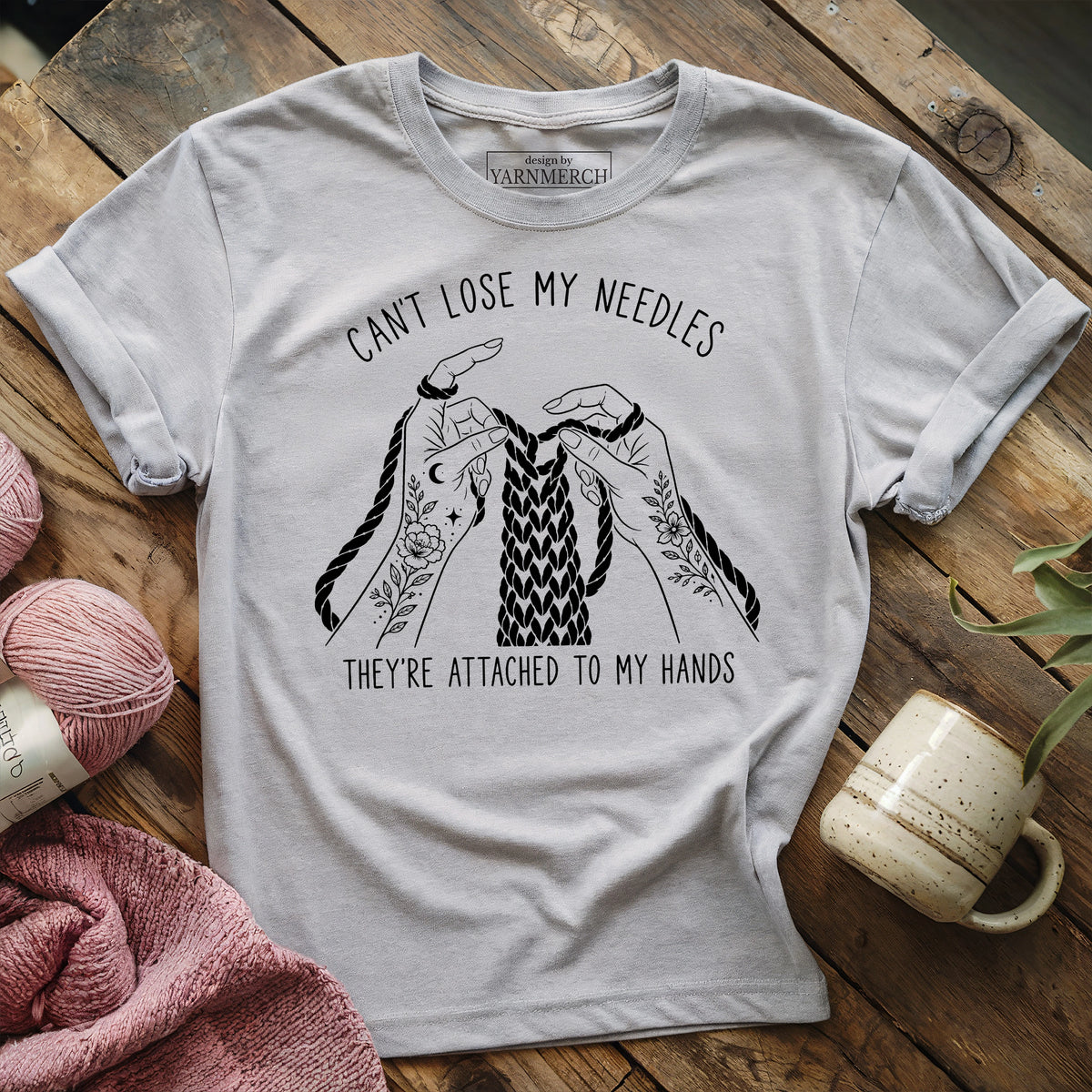 My Hands Are My Needles T-shirt