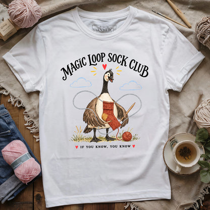 Magic Loop Sock Club T-shirt