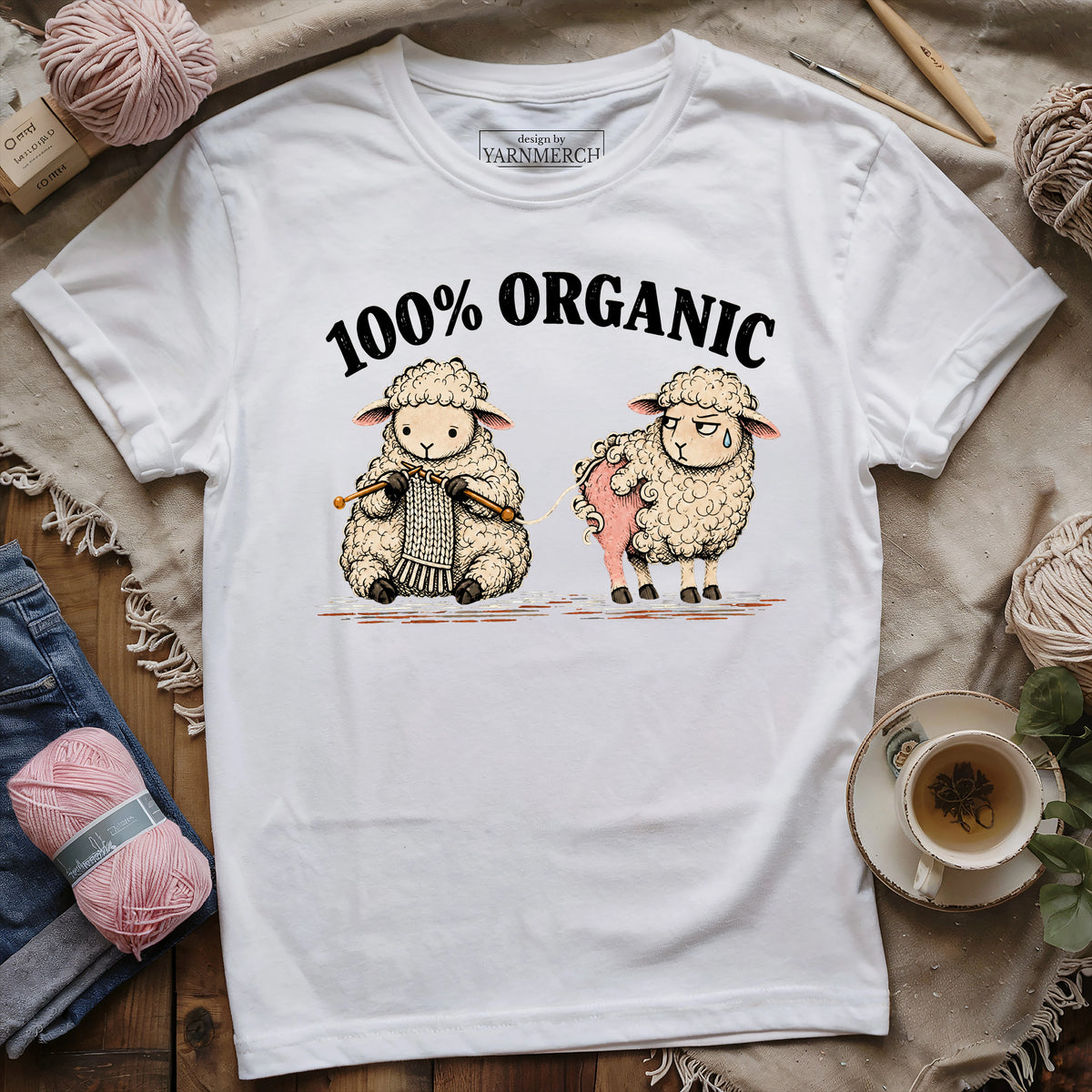 100% Organic T-shirt