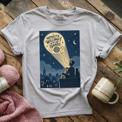 Worketh Willingly With Her Hands T-shirt