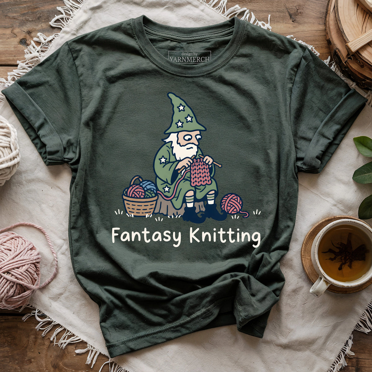 Fantasy Knitting T-shirt