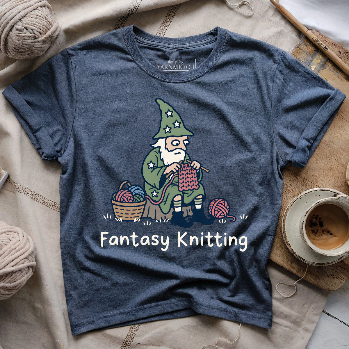Fantasy Knitting T-shirt