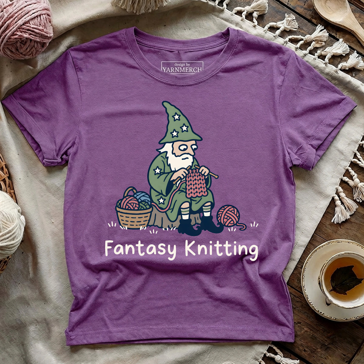 Fantasy Knitting T-shirt