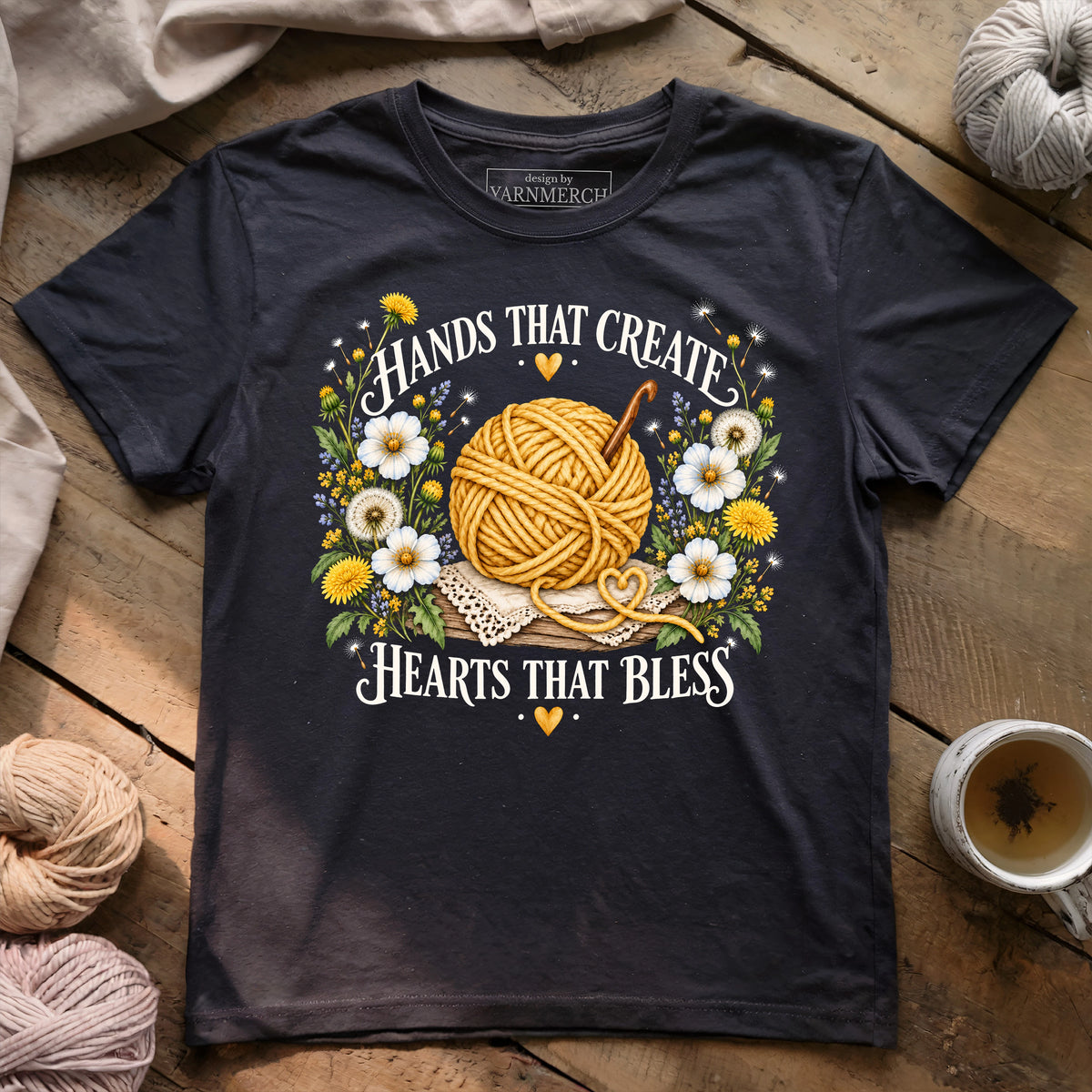 Hands That Create, Hearts That Bless T-shirt