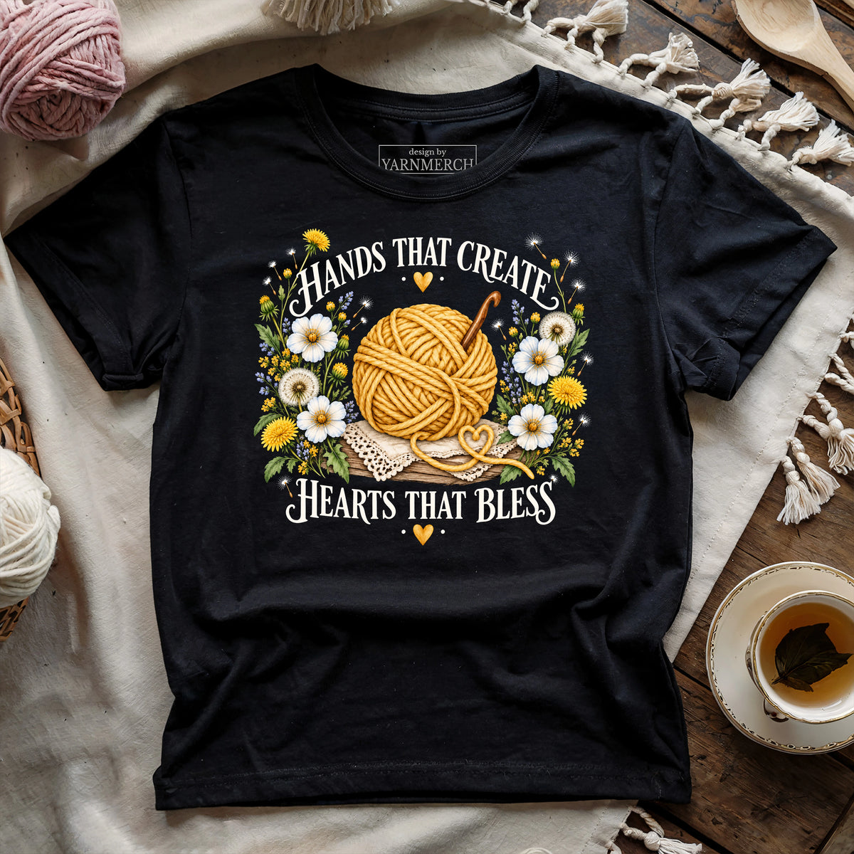 Hands That Create, Hearts That Bless T-shirt