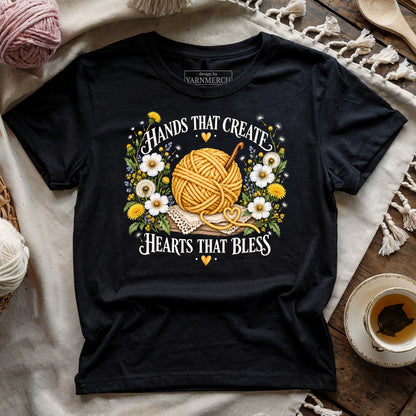 Hands That Create, Hearts That Bless T-shirt