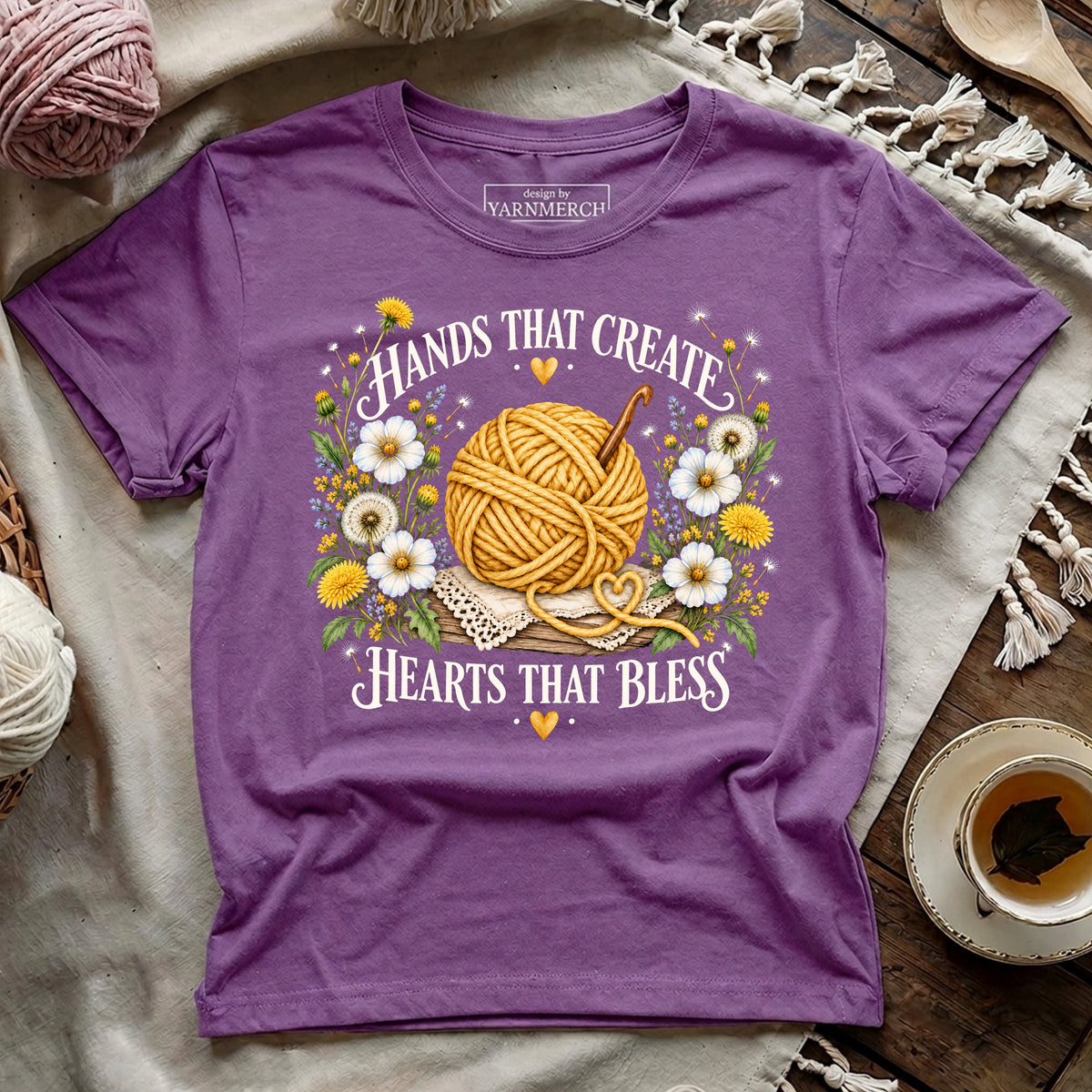 Hands That Create, Hearts That Bless T-shirt