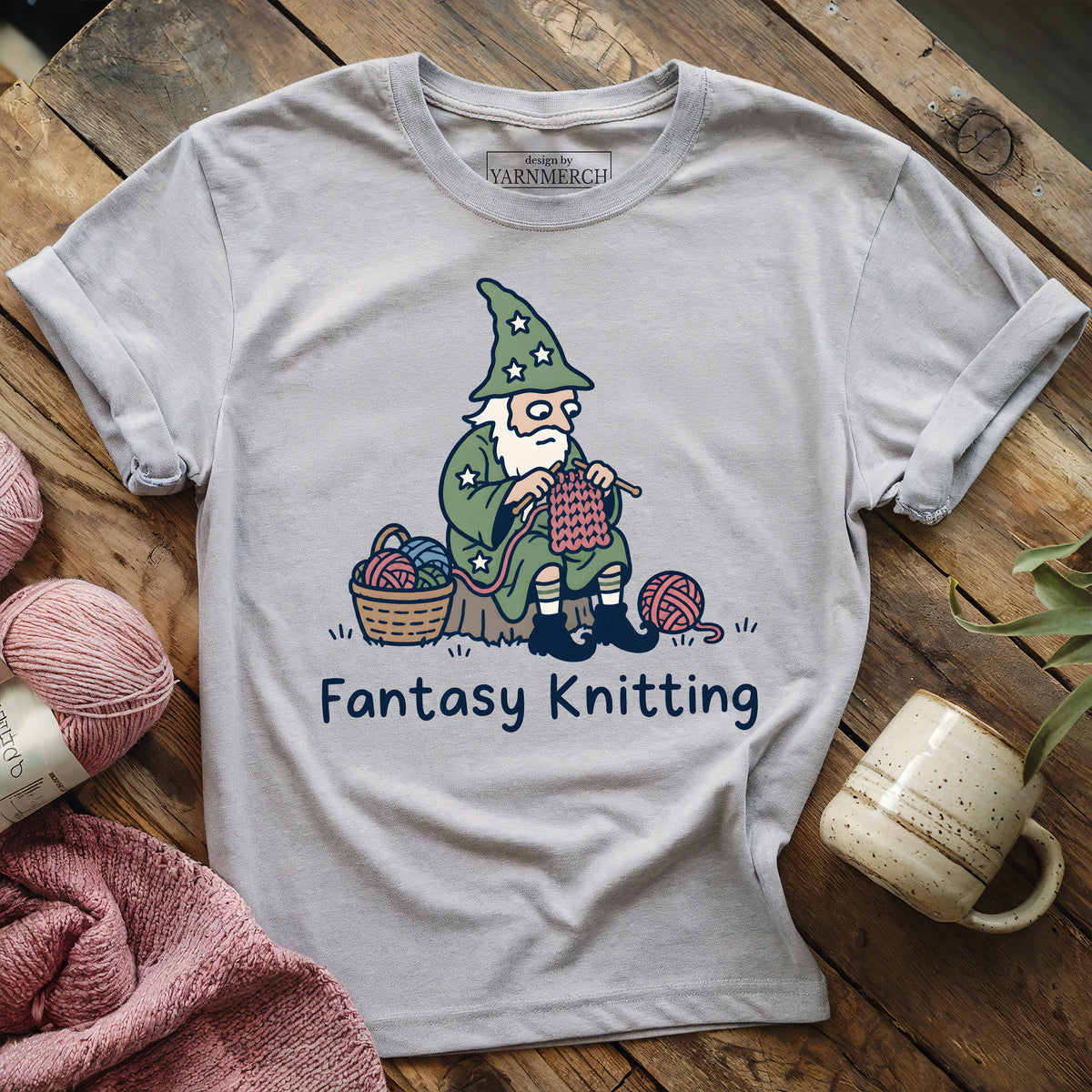 Fantasy Knitting T-shirt