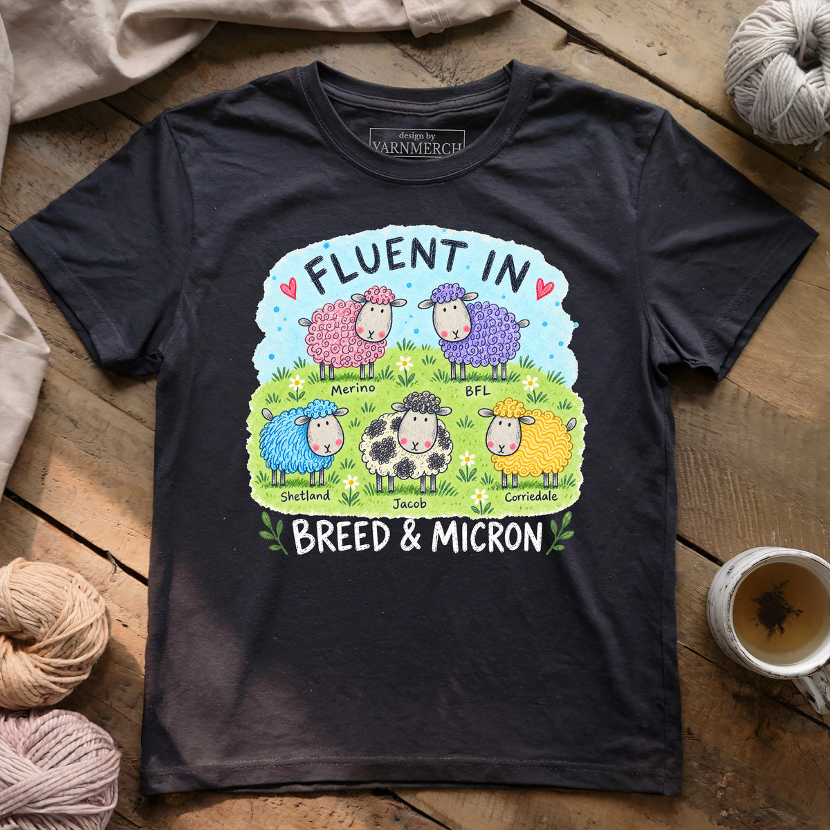 Fluent In Breed & Micron T-shirt