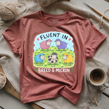 Fluent In Breed & Micron T-shirt