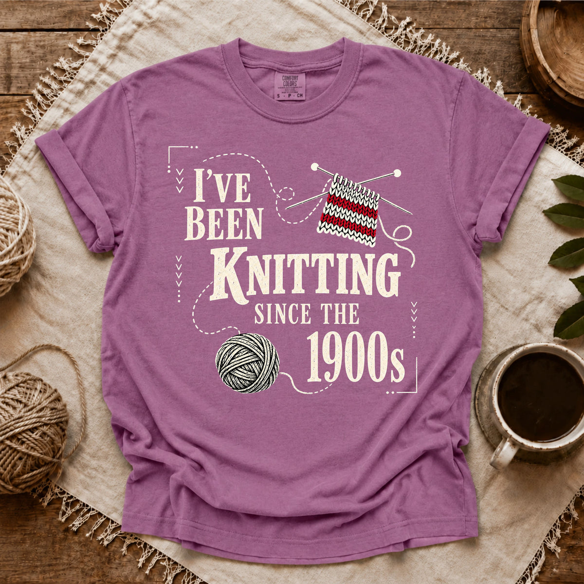 Comfort Colors Knitting Since the 1900s T-shirt