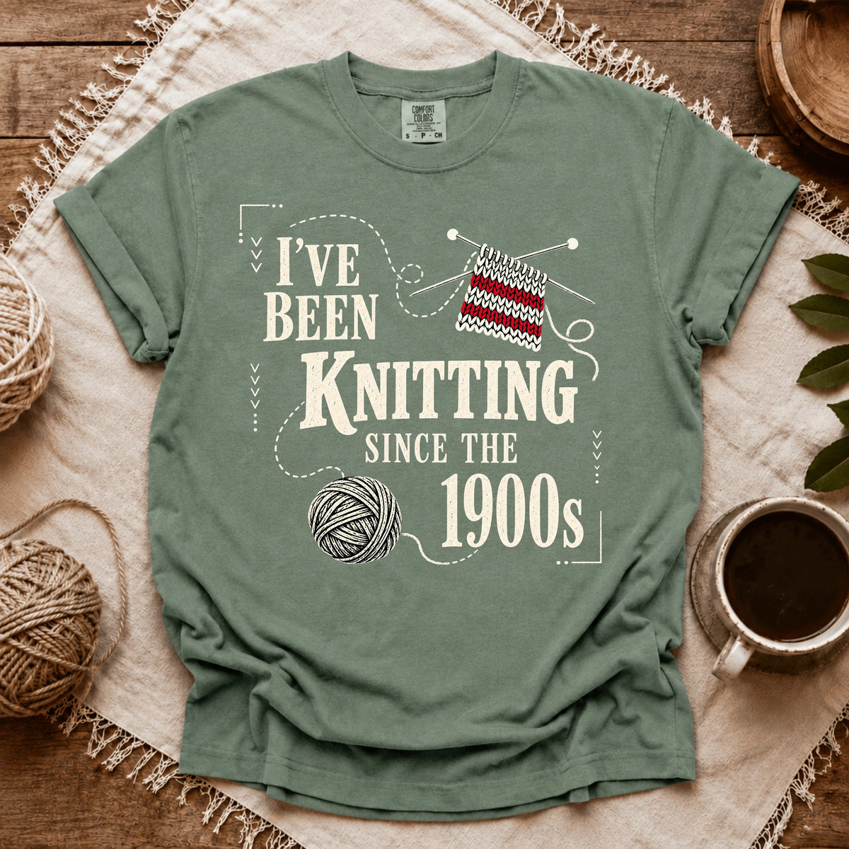 Comfort Colors Knitting Since the 1900s T-shirt
