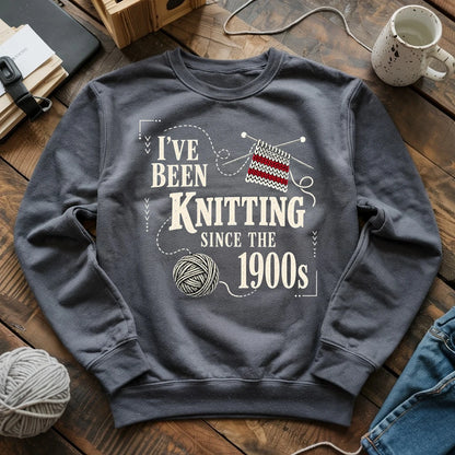 Knitting Since the 1900s Sweatshirt