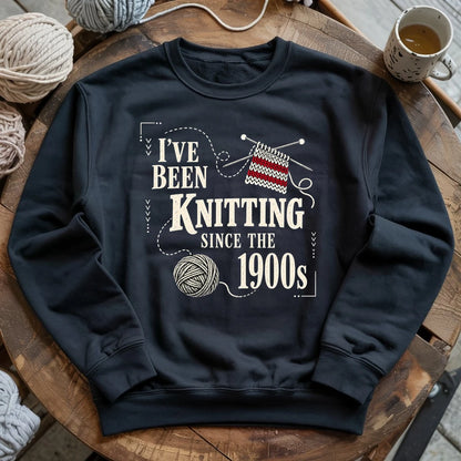 Knitting Since the 1900s Sweatshirt